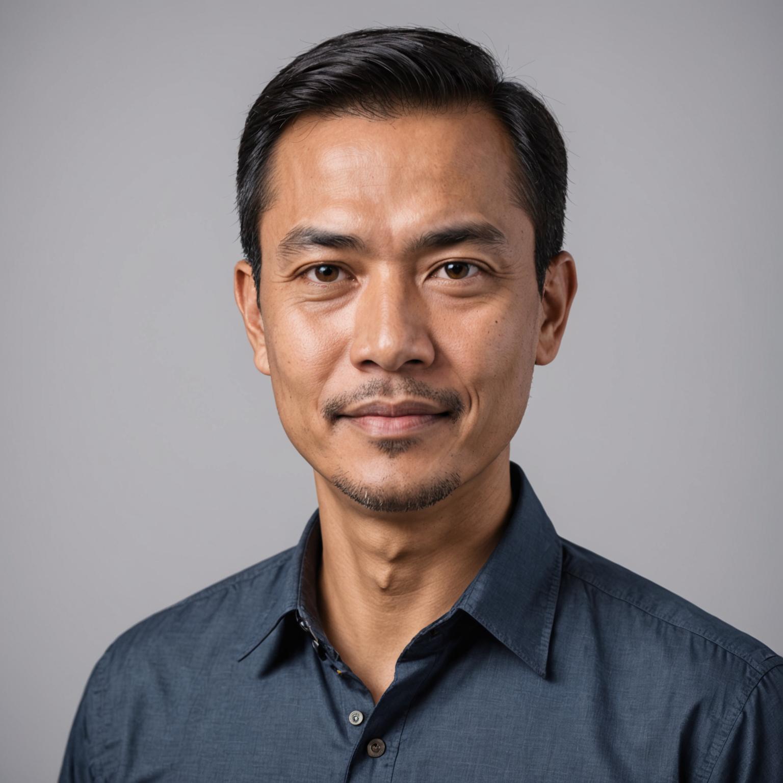 Portrait of Ahmad Razali